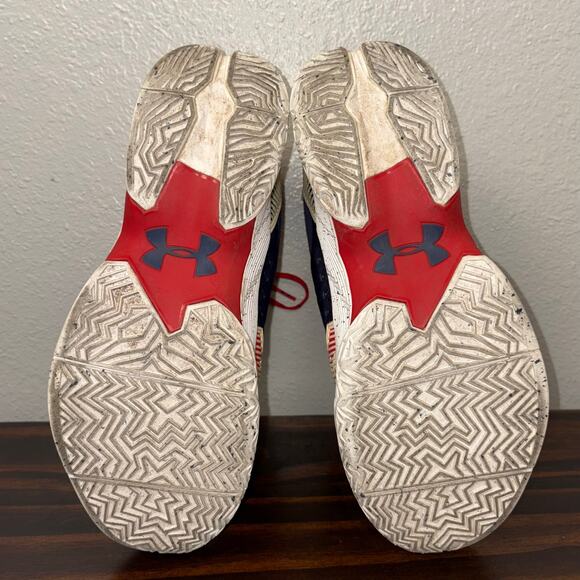 Under Armour Curry Hoop Nation Men’s Size 10 USA Color 1274425-107 Lace Up Shoes main image 2